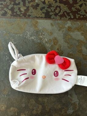 Hello Kitty Pouch with Red Bow